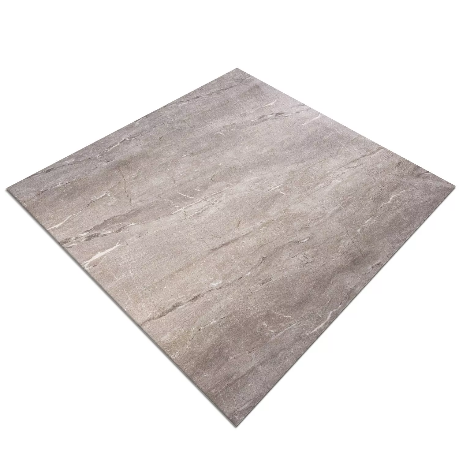 Padrão Ladrilhos Aparência de Mármore Imperial Cinza 80x80cm